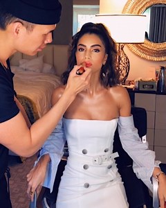 CAMILA COELHO on Instagram: "“Coral de Janeiro” on my lips to see you guys in a few! Thanks for the gorgeous makeup @patrickta - YOU ROCK李 #lancomexcamilacoelho @lancomeofficial @sephora ———- Coral de Janeiro nos lábios pra encontrar vocês jaja! Amei que o incriveeeel @patrickta fez minha maquiagem! Ele arrasa muito! #makeup #beauty"