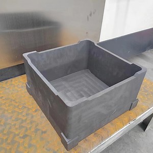 [Hot Item] High Density High Temperature Graphite Box Graphite Sagger for Heat Exchanger