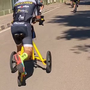 Watch Carlo go !! A video of Carlo Calcagni competing at Galatina 🚀🚀🚀 #keepmoving #alinkerwalkingbike #activelifestyle #mobility #livingwithchronicillness #movementismedicine #healthyliving #stayfit #micromobility #activateyourbrain #adaptivesports #competition #champion | The Alinker USA & Canada