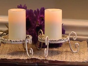 Sterno Home, Cream Impressions 4-Inch Smooth Flameless Candle, Unscented