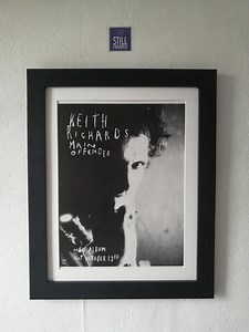 Keith Richards - Main offender - 1992 - Poster promotionnel original encadré - Etsy France