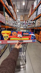 New Costco food court dog toys! Include the hot dog soda combo, the double chunk chocolate cookie, Pizza and their own personalized name tag ( you can write their name on it) and their own executive membership card!! This is so cool!! And the names are so funny 🤣 hot dog Donny , pepperoni Pete This is so fun!! Send this to a dog lover and follow for more new Costco finds #costco #costconewdeals #costconew #costcofinds #costcodeals #dogs | Costconewdeals