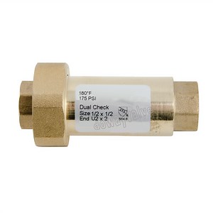 [Hot Item] OEM/ODM Lead Free Brass Dual Check Valve