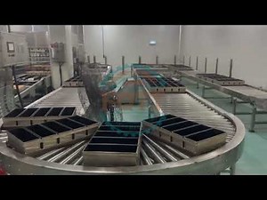 Rack Loader & Unloader. Tray and Rack Loader. Tray handling system.