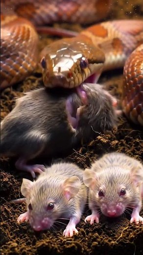 Predator Instinct: Corn Snake Strikes With Precision