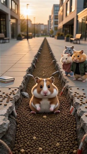 Cat Finds Food in the Puddle?! 😱🐾