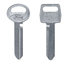 Key Blank With Ford Logo Pair Mustang 1967-1993