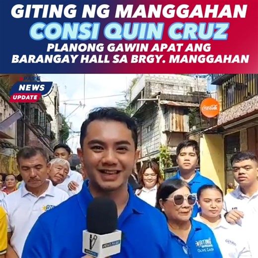 29K views · 590 reactions | Giting ng Manggahan Consi Quin Cruz Planong Gawin Apat ang Barangay Hall ng Brgy. Manggahan | Pasig News Update | Facebook