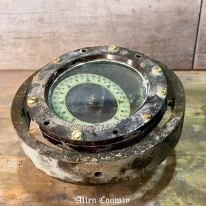 4.4K views · 181 reactions | WOW, Old German Compass Restoration | Allen-Conway | Facebook