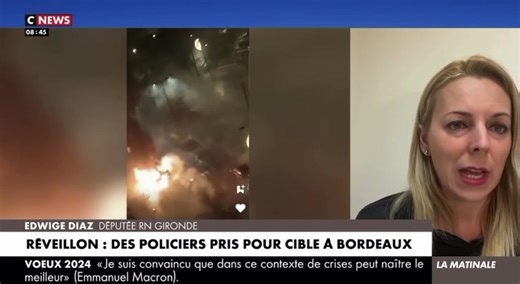 🔥 « Traditionnelles » violences urbaines du #NouvelAn au quartier des #Aubiers de Bordeaux. Pourquoi le Gouvernement refuse d’abaisser la majorité pénale à 16 ans ? De faire payer les amendes aux parents ? De suspendre les allocations familiales ? D’expulser les délinquants des logements sociaux ? | Edwige Diaz