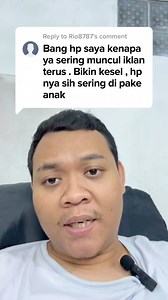 1M views · 4K reactions | Bang hp saya kenapa ya sering muncul iklan terus . Bikin kesel , hp nya sih sering di pake anak #TutorialAndroid #TipsAndroid #AndroidTips #AndroidTricks | Cucok Meong | Facebook