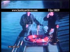 Kennet and Avon Canal cruise, 1999. Archive film 18039