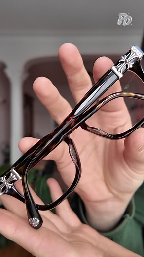 Unboxing Chrome Hearts Glasses #fyp #unboxing #chromehearts