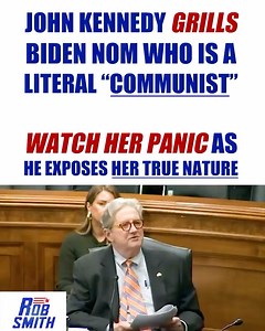 Senator Kennedy goes after Biden nominee for being a LITERAL communist | Rob Smith