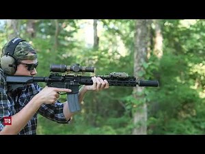 SILENCER SATURDAY #236: Full Auto Knight's Armament 556 QDC CQB - KAC SR-15