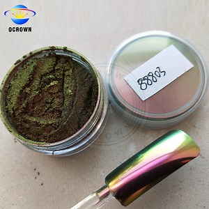 [Hot Item] Color Shifting Nail Polish Powder Chameleon Pigment for Nails