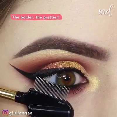 917K views · 55K reactions | Vibrant & bold hues are the real deal when it comes to eye looks! | MetDaan Makeup | Facebook