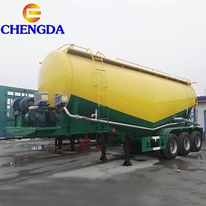 [Hot Item] Air Compressor Dry Powder Bulk Cement Tanker