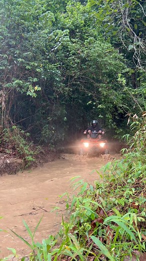 When the rain hits Thailand, the real ATV experience begins 🤩💯🏝️ | Xplore ATV Samui