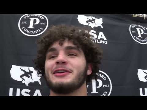 Sawyer Bartelt, 2023 U20 Nationals Greco-Roman champion at 97 kg