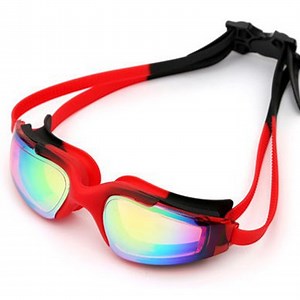 [Hot Item] Silicone Anti Fog Swim Glasses Swimming Supplies, Adult Anti Fog and Waterproof Swimming Goggles