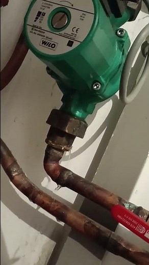 le bruit de casserole dans le #circulateur de #chauffage 🤣😱😱 #plombier #chauffagiste #lArbresle