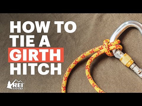 Rock Climbing: How to Tie a Girth Hitch