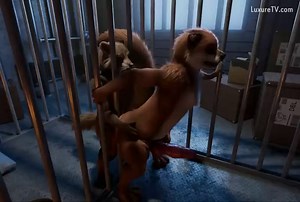 Rocket Raccoon Fucks His Cellmate