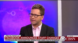 Facebook shakes up staff amid data scandal