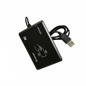 [Hot Item] USB 13.56MHz RFID NFC Reader Hf ISO14443A RFID Card Reader for Office