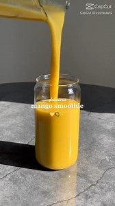 အိမ်မှာနေရင်း Mango Smoothie လေးလုပ်သောက်ကြမယ်🥭 | Fruit-Myanmar