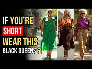 7 Style Secrets to Help Petite Black Women Over 60 Instantly Elegant