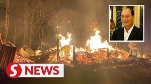 1.6K views | A fire destroyed the home of Sarawak Deputy Minister in...