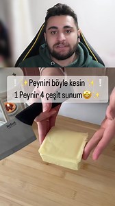 Peynir Sunumunu Birde Böyle Deneyin 😀 | Uras Kutlu