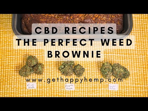 The Best Weed Brownie Recipe by Happy Hemp - CBD and Delta 8 THC Recipes - Ways to Cook with CBD