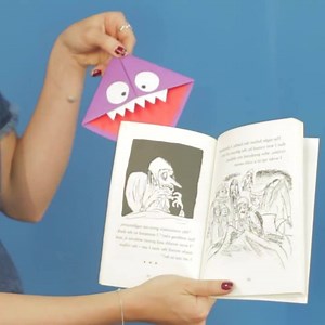 14 shares · 3 comments | Help your kids make their own cute corner bookmarks! Books  will be a whole lot more fun! | The Polliwogs | Facebook