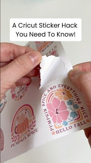 🚨Sticker struggle? No problem! 🛠️ Cricut hack to fix that error message when making stickers! ✨