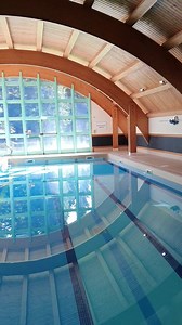 The swimming pool at Evolution looked very inviting today 😍 | Darwin Forest Luxury Lodges