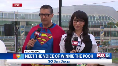 Legendary 'Winnie the Pooh' voice actor Jim Cummings at San Diego Comic-Con