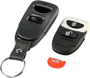 Case Shell Key Fob Keyless Entry Remote fits Hyundai Accent Elantra Tucson Kia Rio Sorento Soul Spectra Sportage Tucson