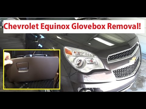 Chevrolet Equinox Glove Box Removal and Replacement 2010-2015