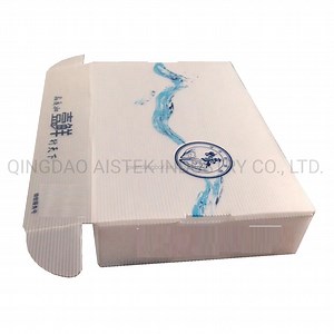 [Hot Item] PP Corrugated Seafood Box Corflute Fish Packing Box