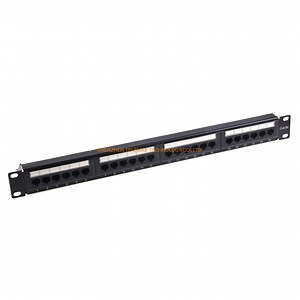 [Hot Item] PCB Type 19inch 24ports Patch Panel with Cable Manager