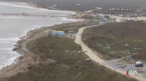 Damage in Barbuda after #Irma hit the Islands on Wednesday. Complete destruction in spots. | Meteorologist Ricky Matthews