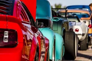 There was plenty of automotive eye candy at the monthly Jax Beach...