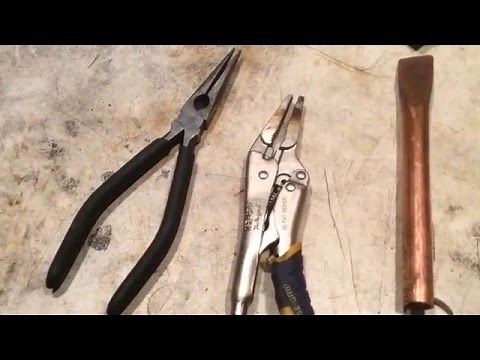 DIY Copper Welding Spoon