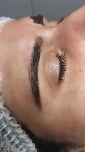 Eyebrow feathering / microblading straight after treatment. #sarahsbeautyink #feathering #microstroke #semipermanent #makeup #browsbysarah #contactus #microblading | Sarah's Beauty Ink