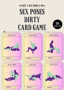 Printable Passion and Dirty Play: 99 Sex Poses Card Game for Couples - Part 1" - Etsy