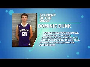 Student Of The Week: Dominic Dunk