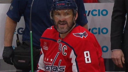 Capitals’ Ovechkin taps in Protas’ feed for 888th career goal
